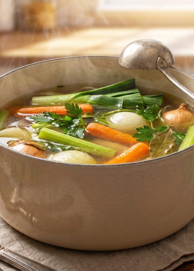 Homemade Vegetable Broth