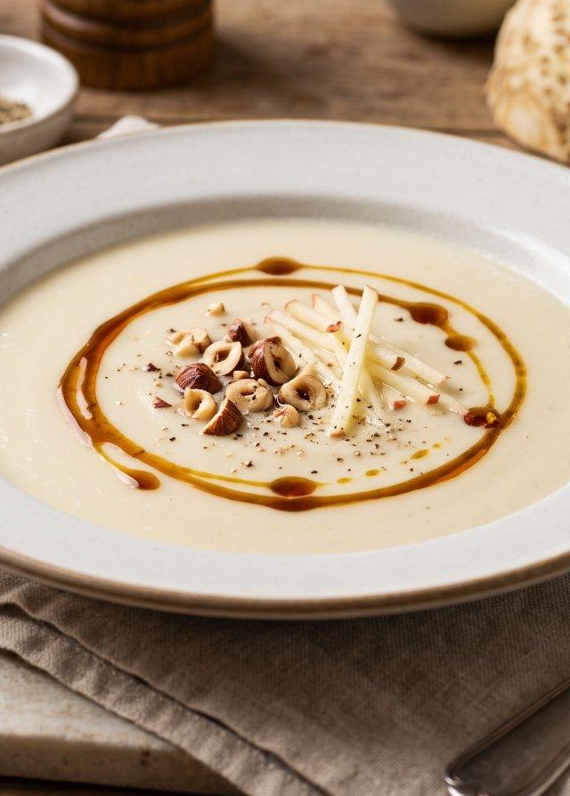 Celeriac Apple Soup