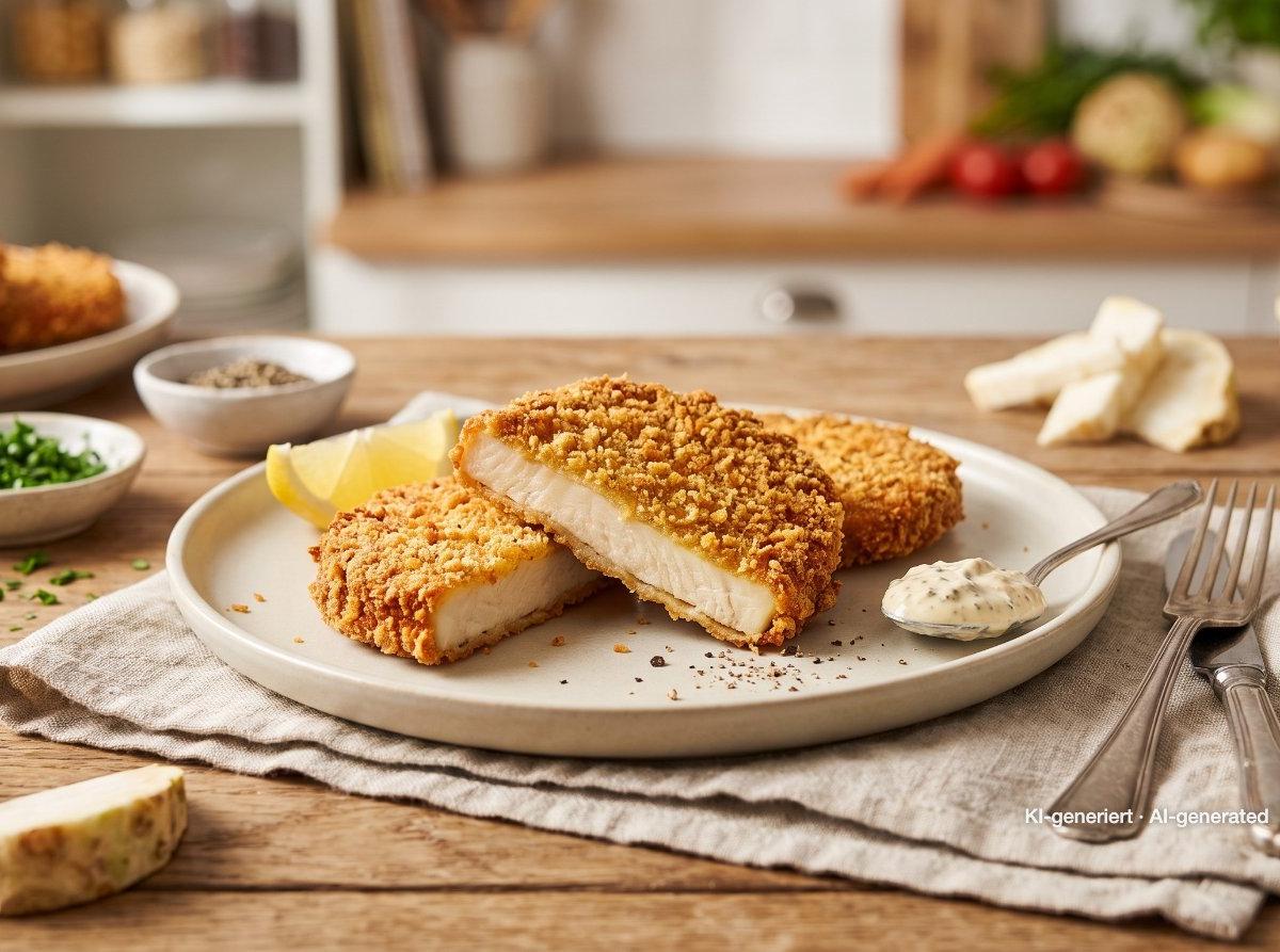 Crispy Celeriac Schnitzel
