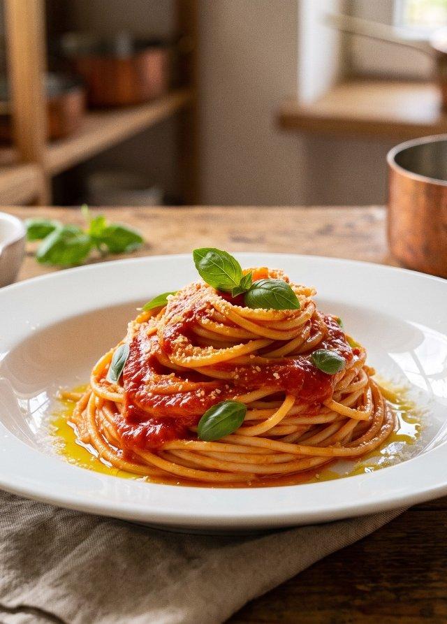 Spaghetti al pomodoro
