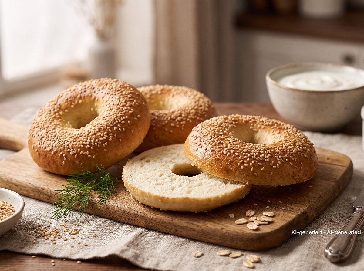 Bagels au skyr, pâte à 2 ingrédients