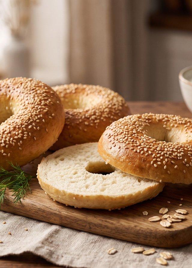 Bagels au skyr, pâte à 2 ingrédients