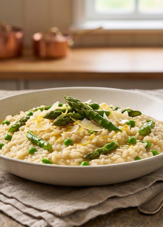 Asparagus Lemon Risotto