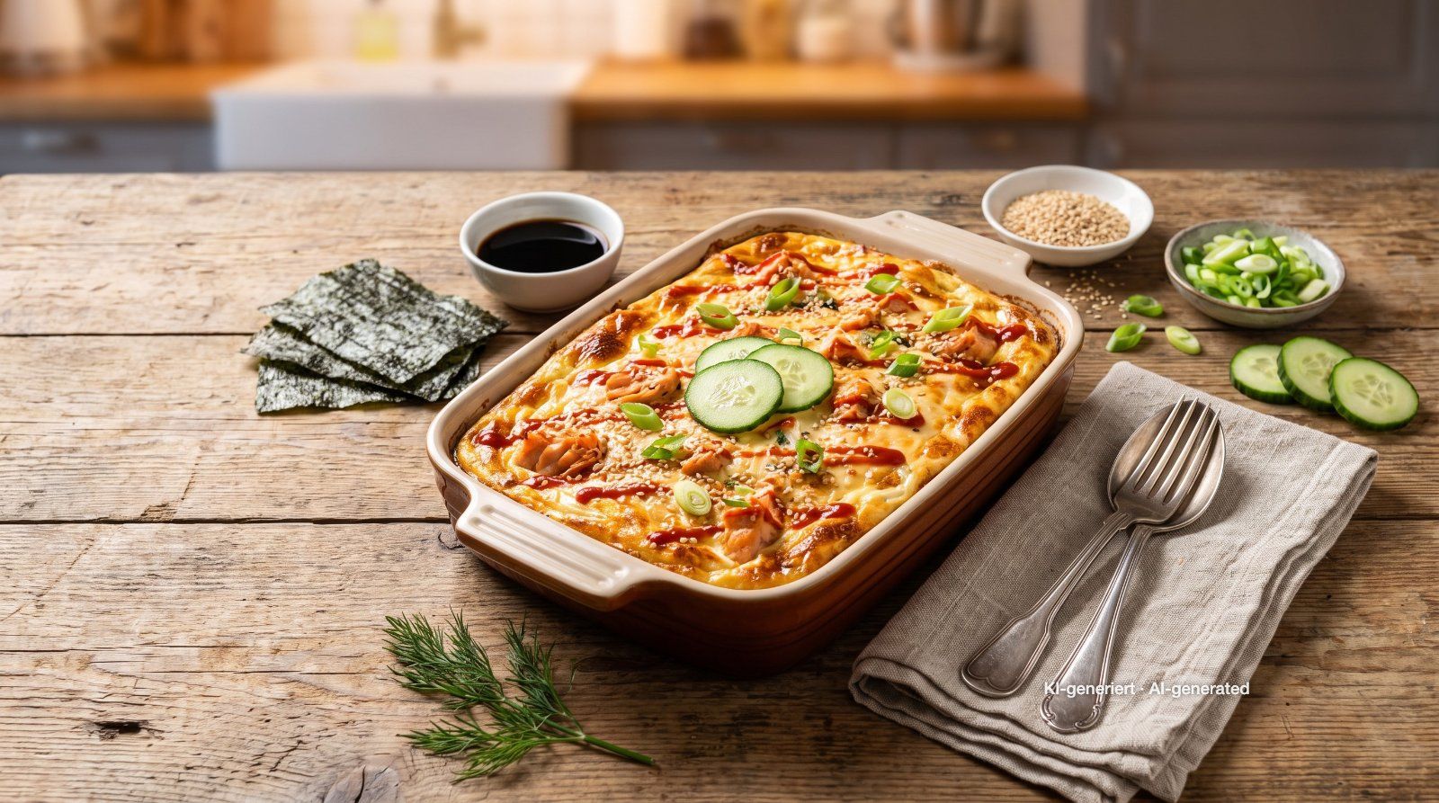 Sushi-Bake – Sushi-Auflauf