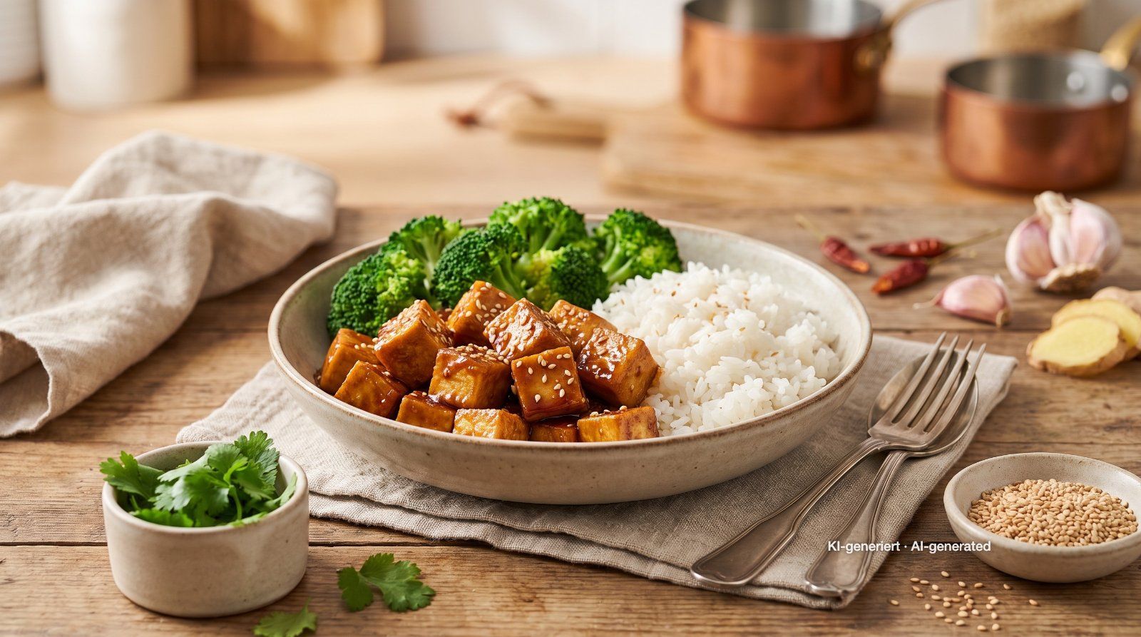 Teriyaki Tofu Bowl