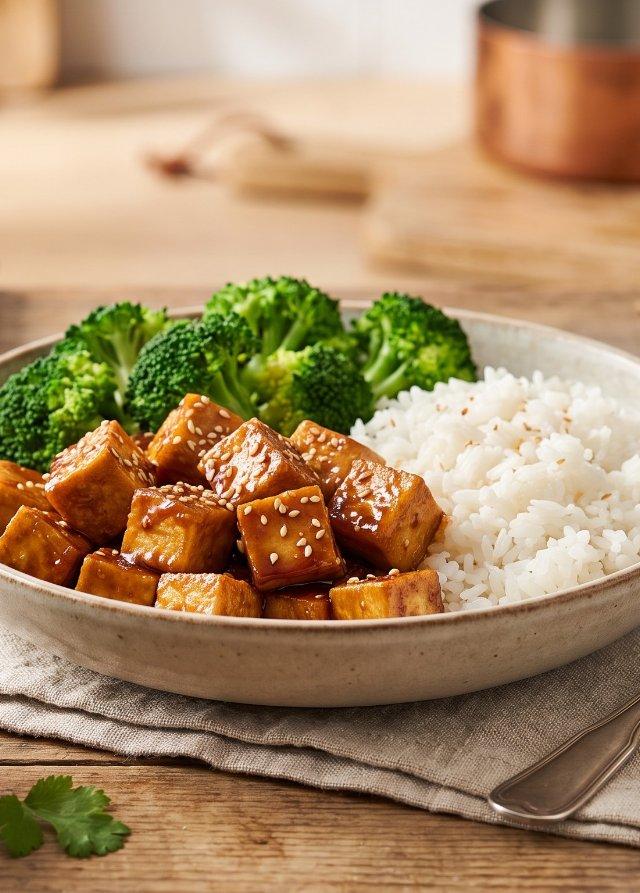 Teriyaki Tofu Bowl