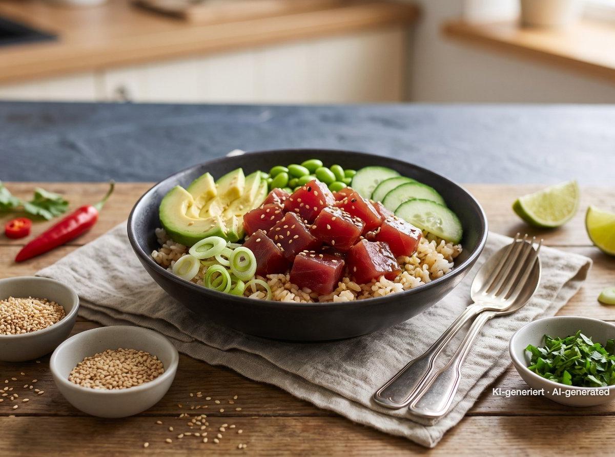 Ahi Tuna Poke Bowl