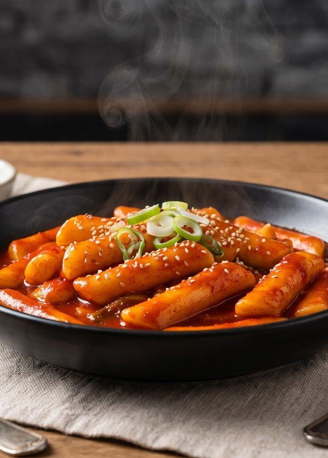Tteokbokki — tortini di riso piccanti