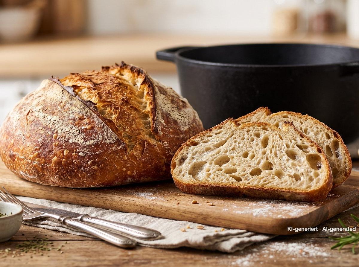 No-Knead Dutch Oven Bread