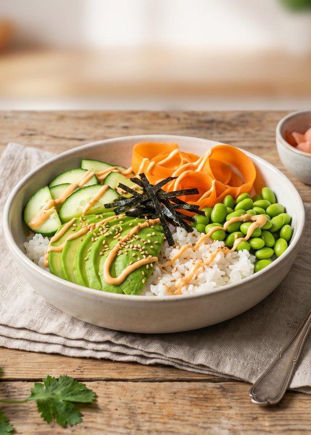 Vegetarian Sushi Bowl