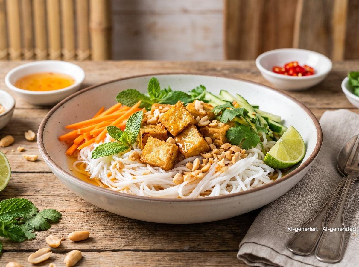 Bún vietnamita in ciotola
