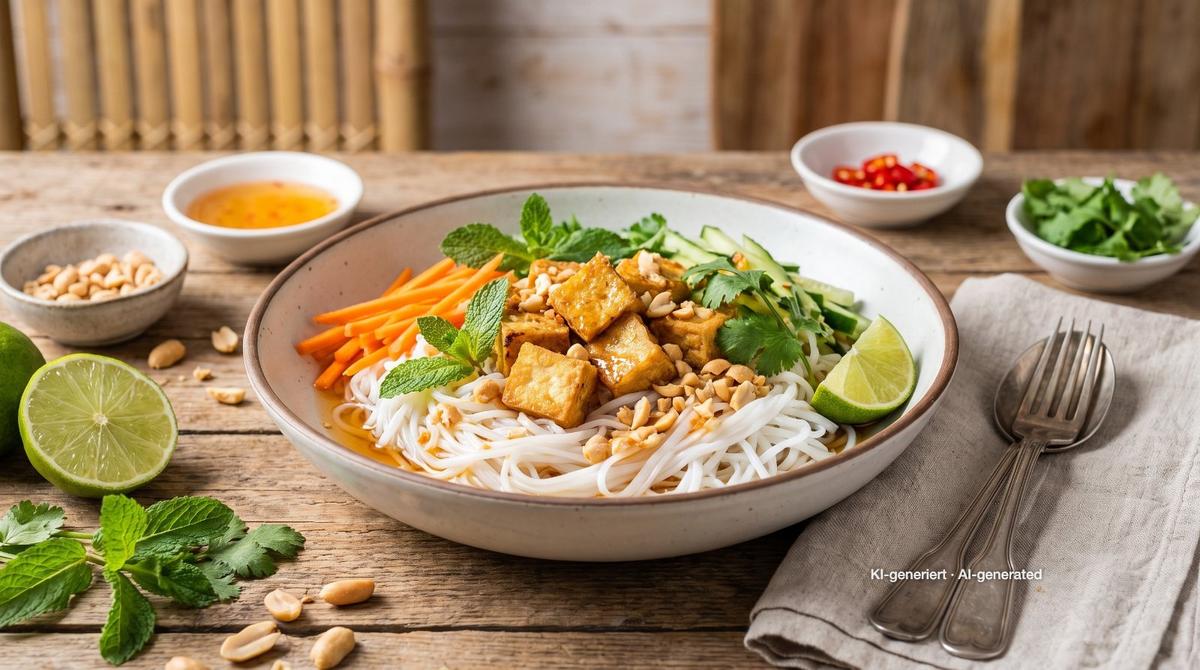Vietnamese Noodle Bowl (Bun) – Recipe and image AI-created, editorially reviewed