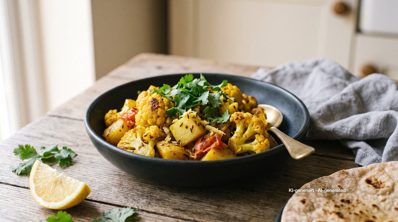 Aloo Gobi – aardappel-bloemkoolcurry