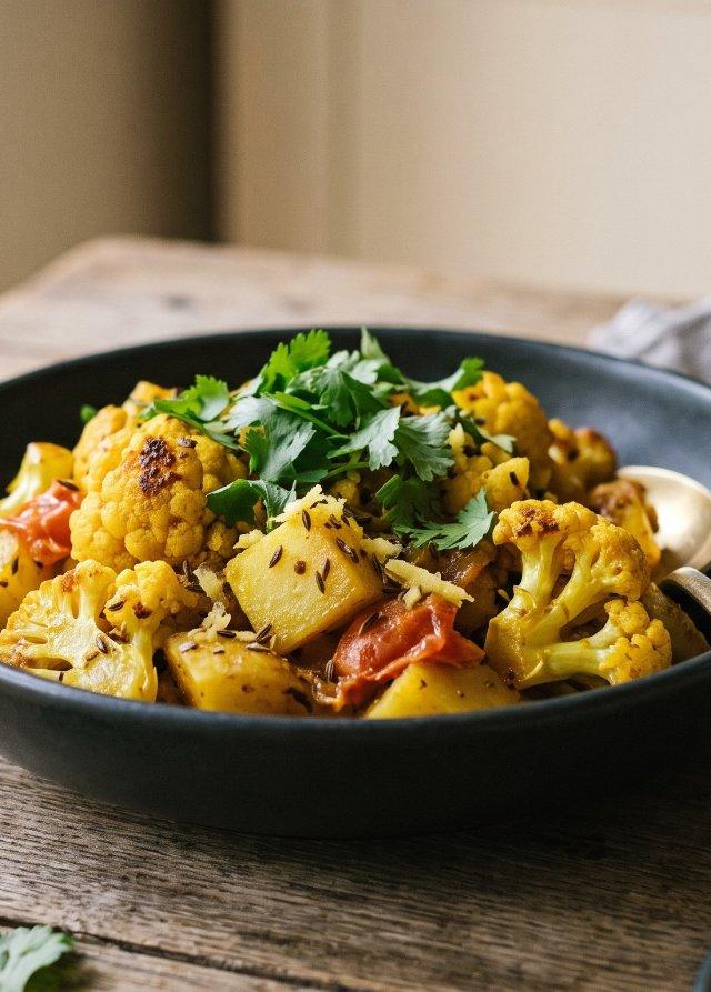 Aloo Gobi – Kartoffel-Blumenkohl-Curry