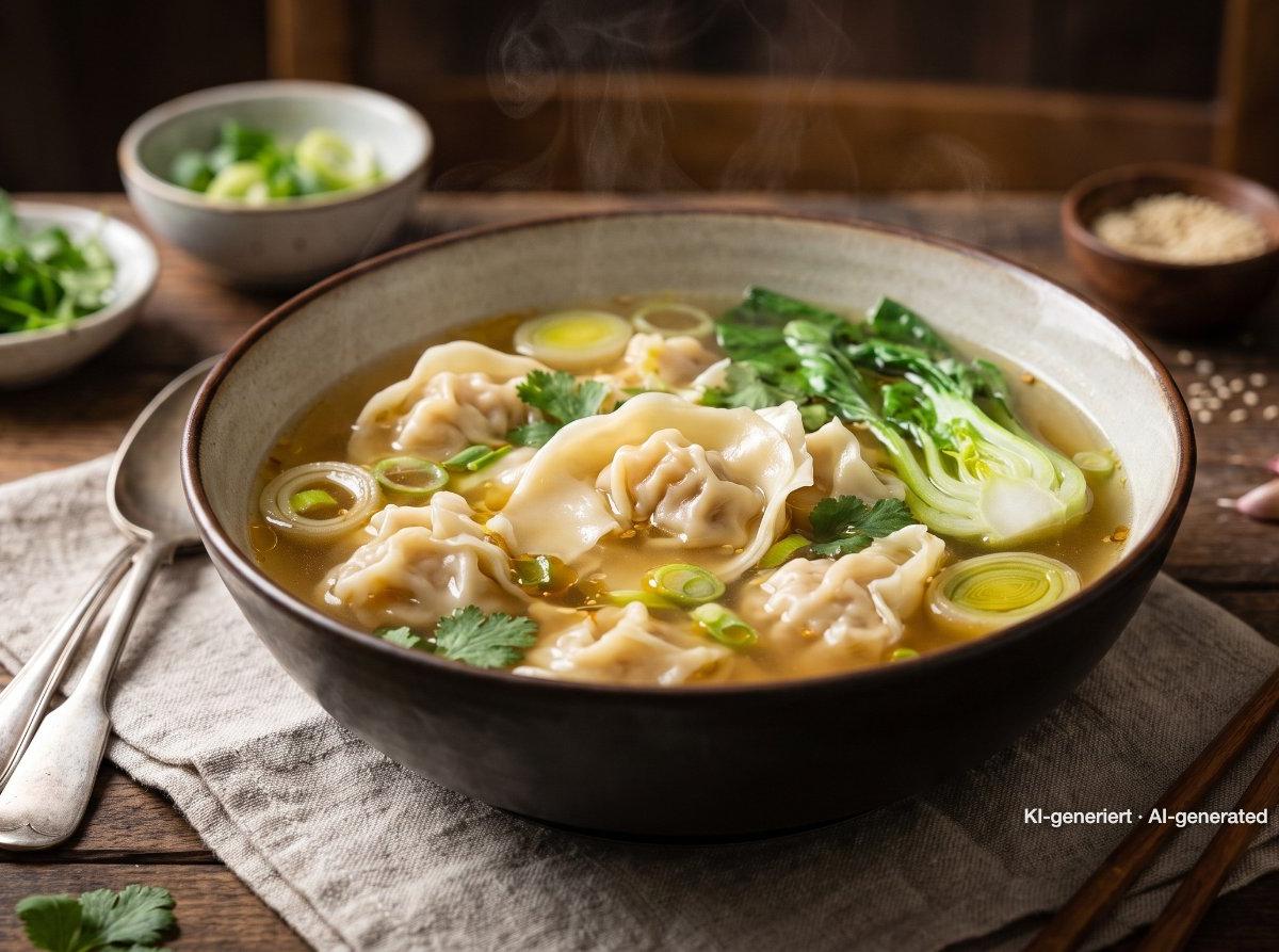 Soupe de raviolis wonton