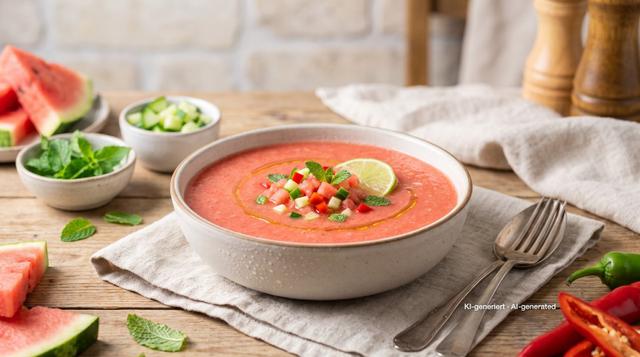 Wassermelonen-Gazpacho