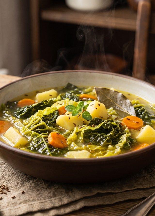 Savoy Cabbage Potato Stew
