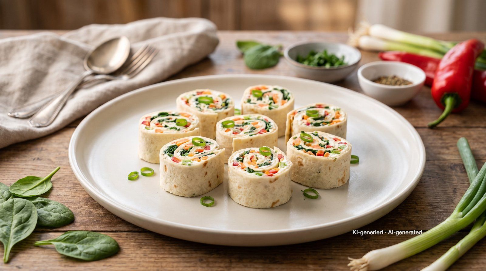 Wrap-Röllchen (Pinwheels)