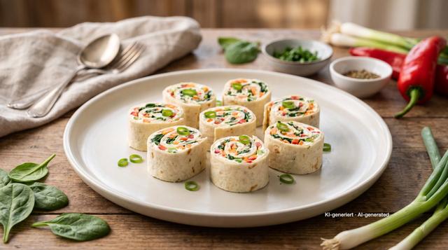 Wrap-Röllchen (Pinwheels)
