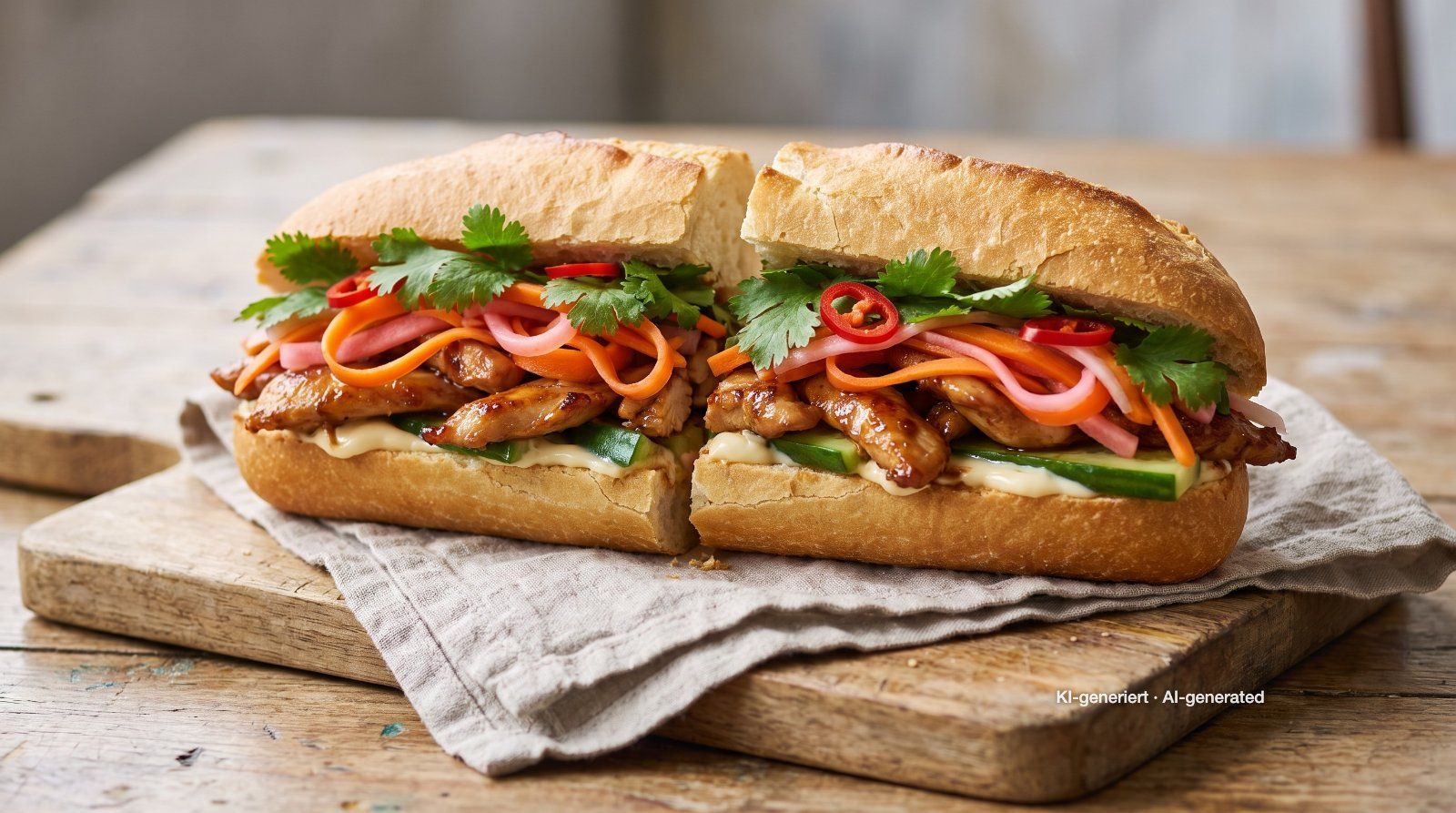 Banh Mi met kip
