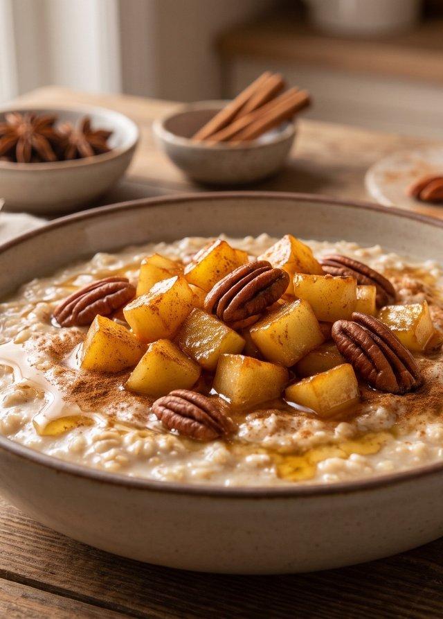 Cinnamon Apple Porridge