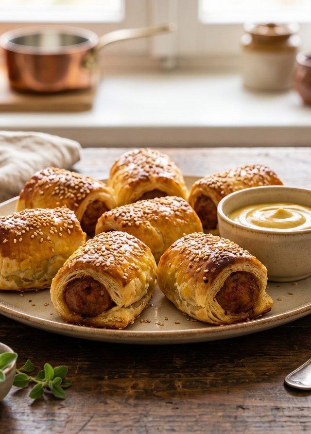 Würstchen im Schlafrock
