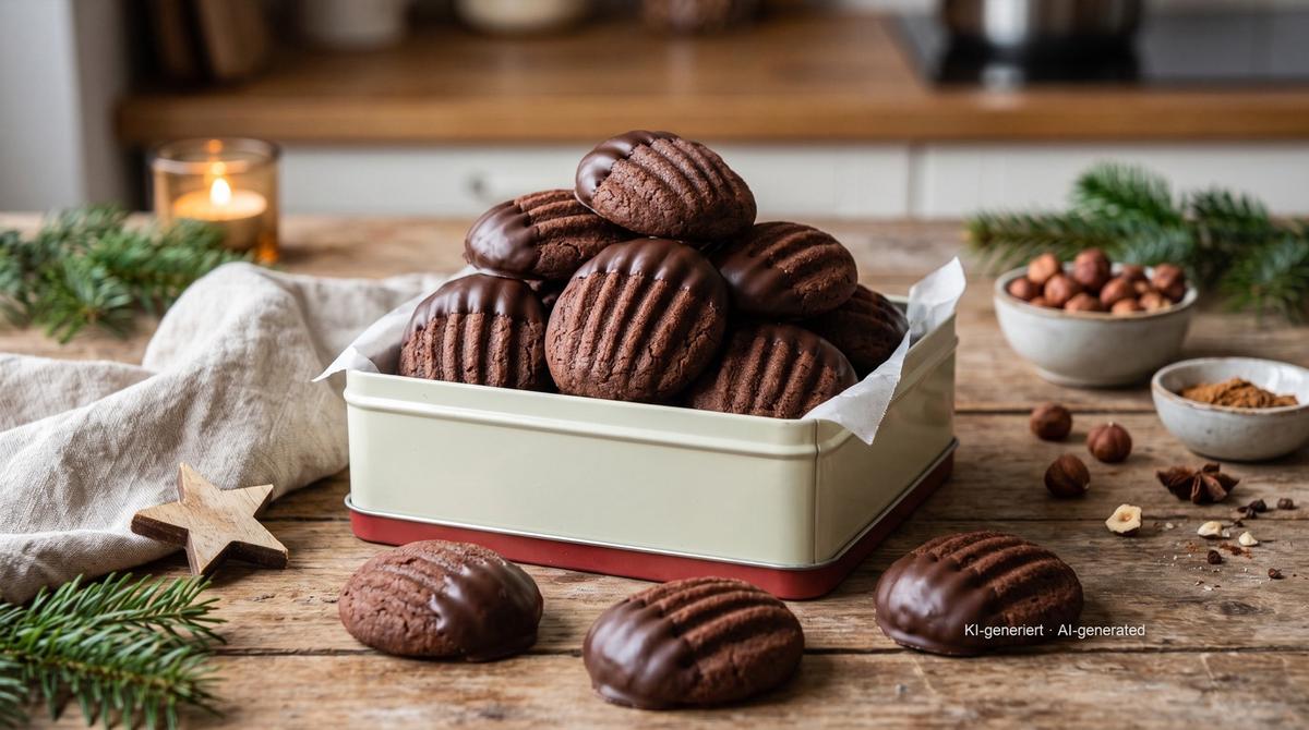 Bärentatzen (pattes d'ours aux noisettes) – Rezept und Bild mit KI erstellt, redaktionell geprüft