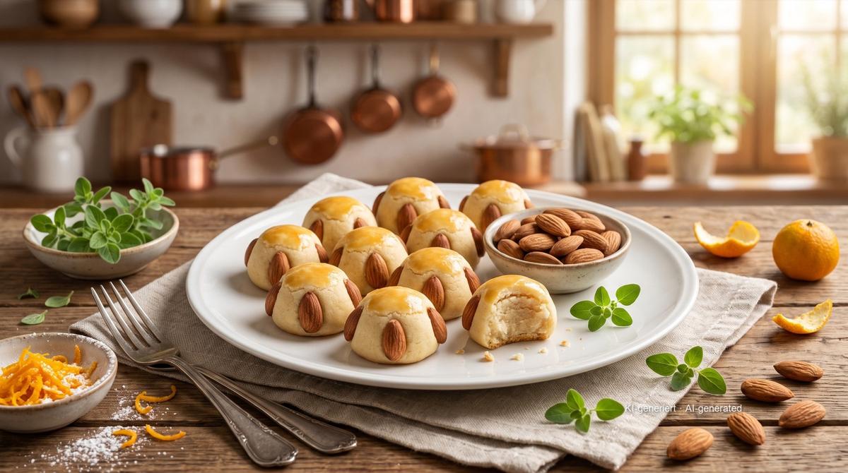 Bethmännchen à l'Airfryer (petits massepains de Francfort) – Recipe and image AI-created, editorially reviewed