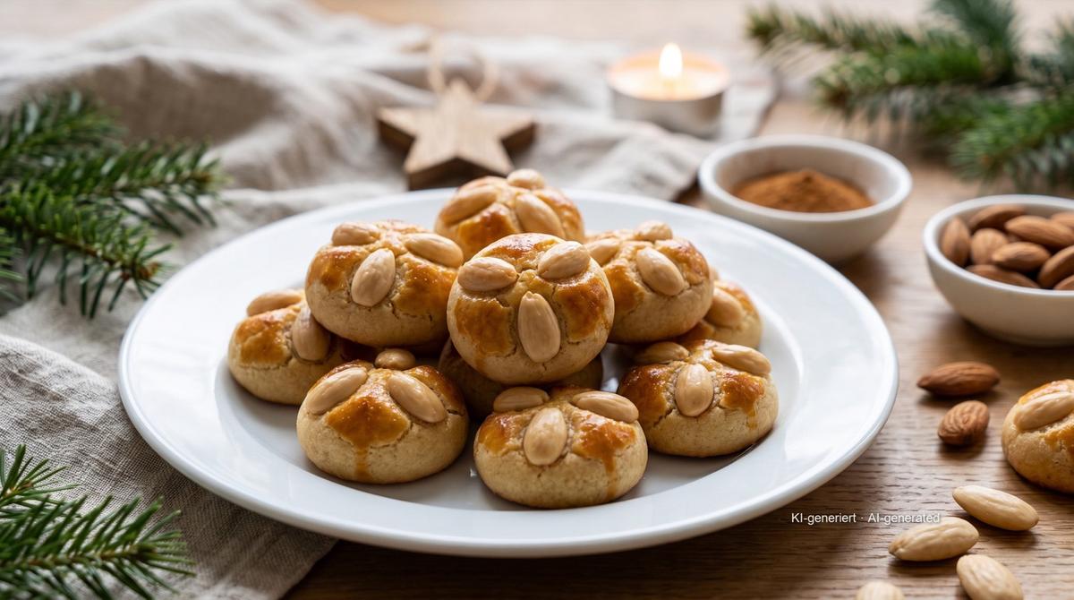 Bethmännchen (petits massepains de Francfort) – Recipe and image AI-created, editorially reviewed