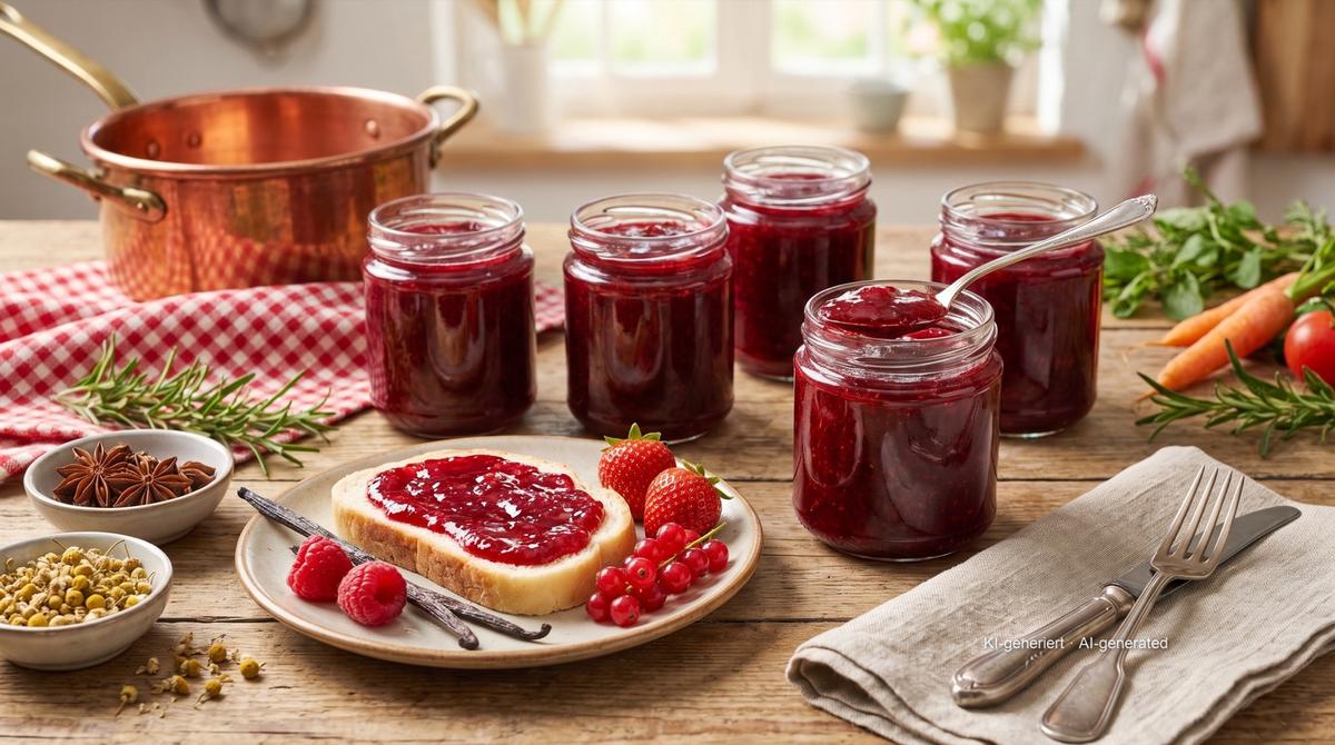 Confiture de fraises – Recipe and image AI-created, editorially reviewed
