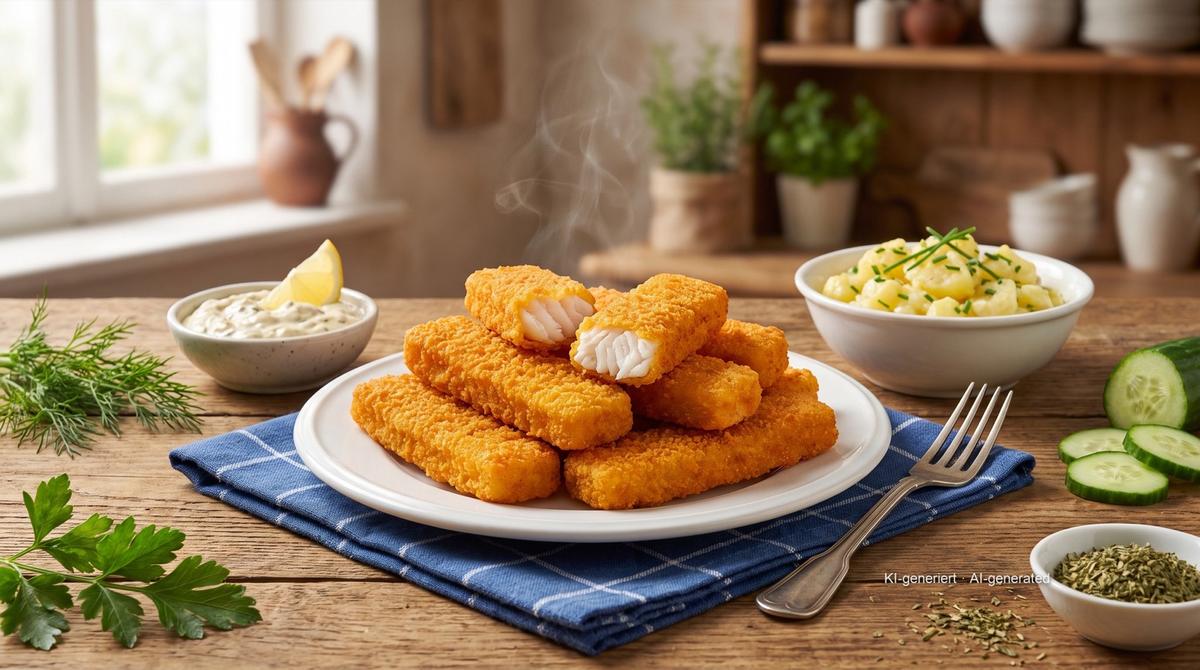 Air Fryer Fish Fingers – Recipe and image AI-created, editorially reviewed