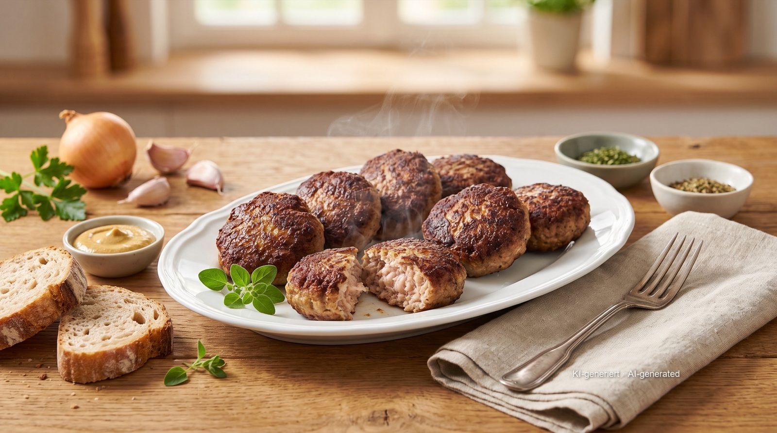 Frikadellen aus der Heißluftfritteuse