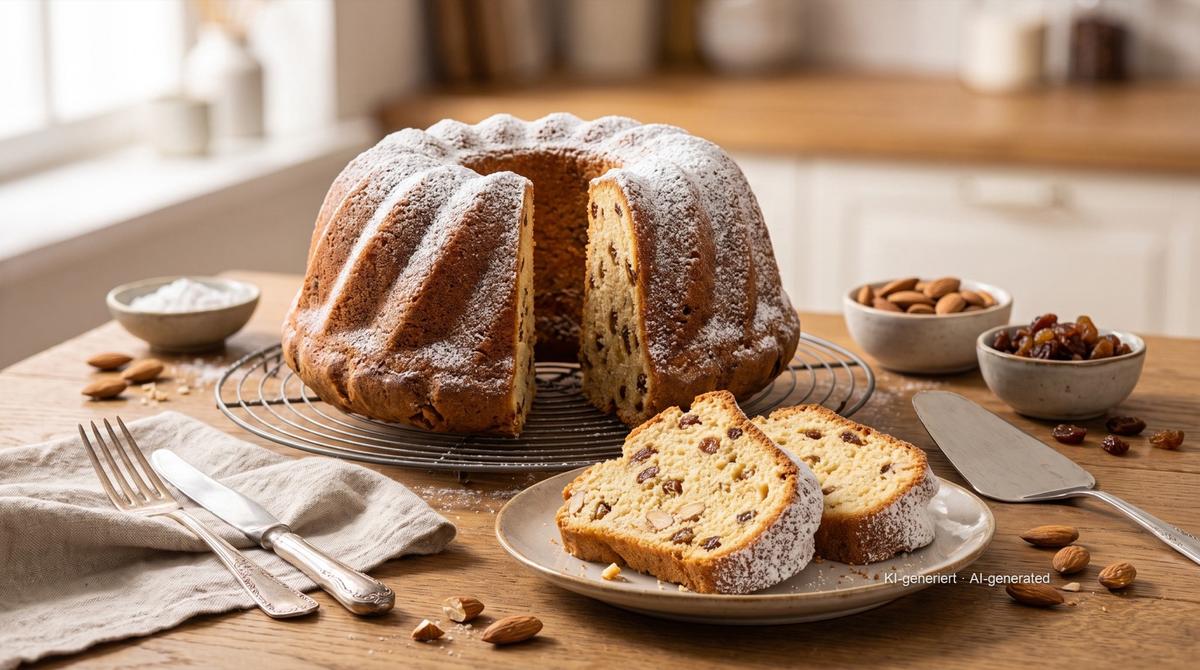 Gugelhupf – Rezept und Bild mit KI erstellt, redaktionell geprüft