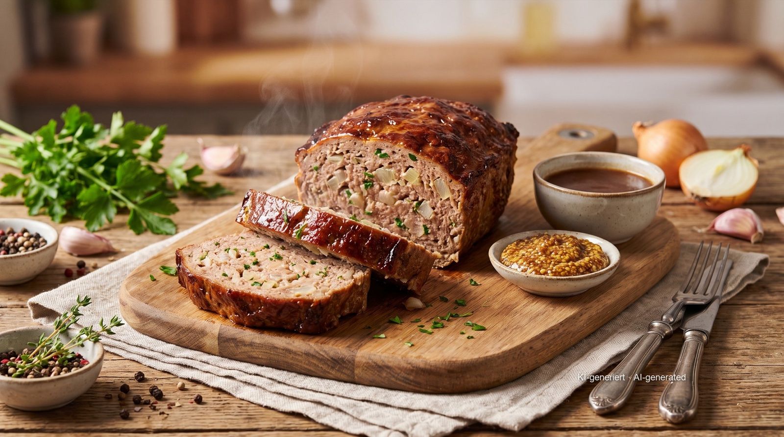 Gehaktbrood uit de airfryer