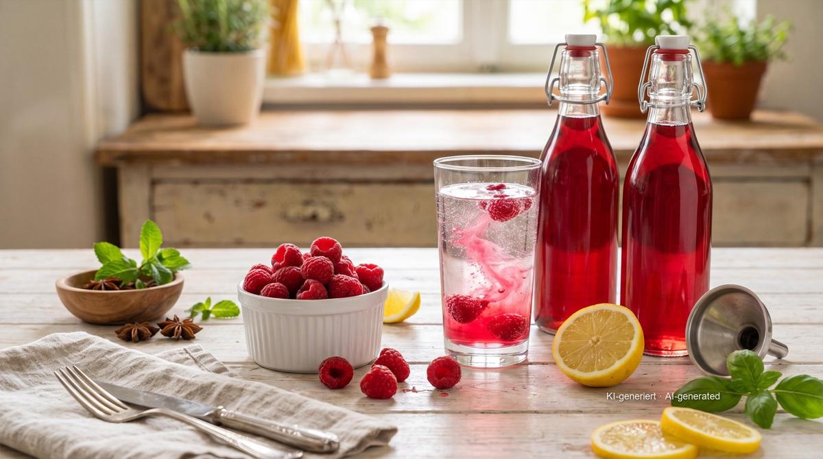 Raspberry Syrup – Recipe and image AI-created, editorially reviewed