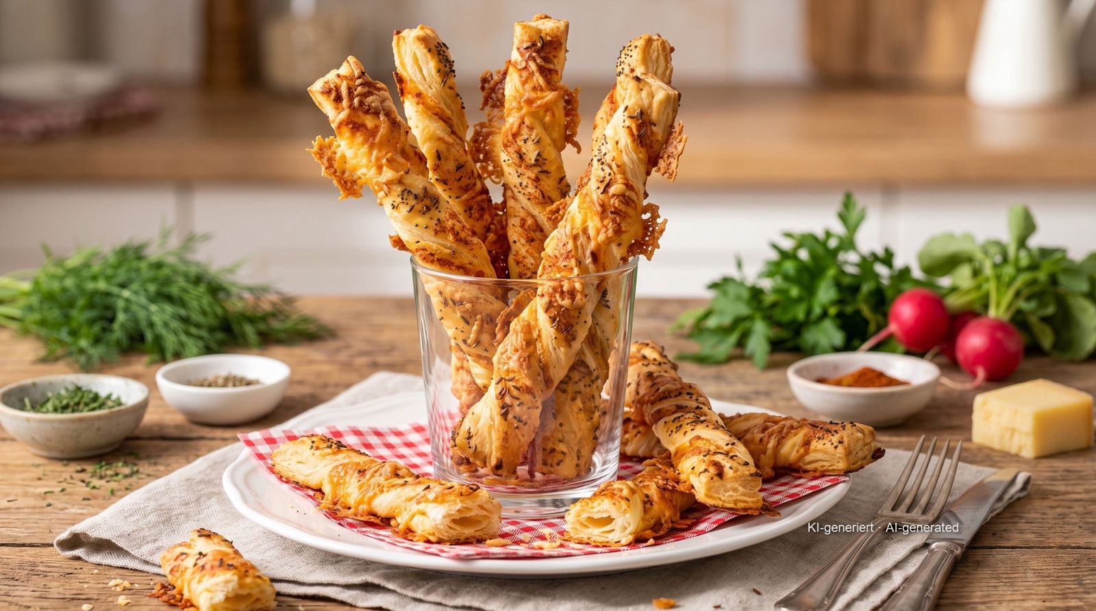 Käsestangen (Cheese Straws)