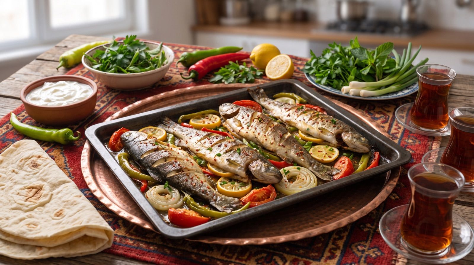 Masiyê tenûrê — Fisch aus dem Ofen nach Van-Art