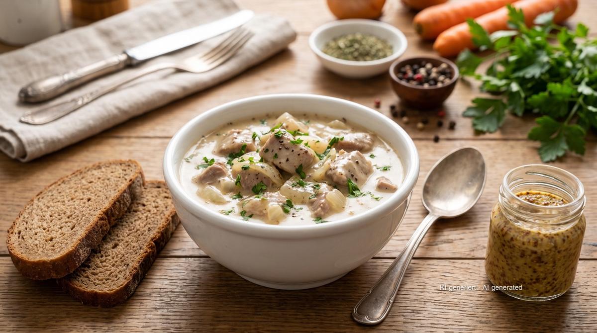 Münsterländer Töttchen (Sweet-and-Sour Veal Ragout) – Recipe and image AI-created, editorially reviewed