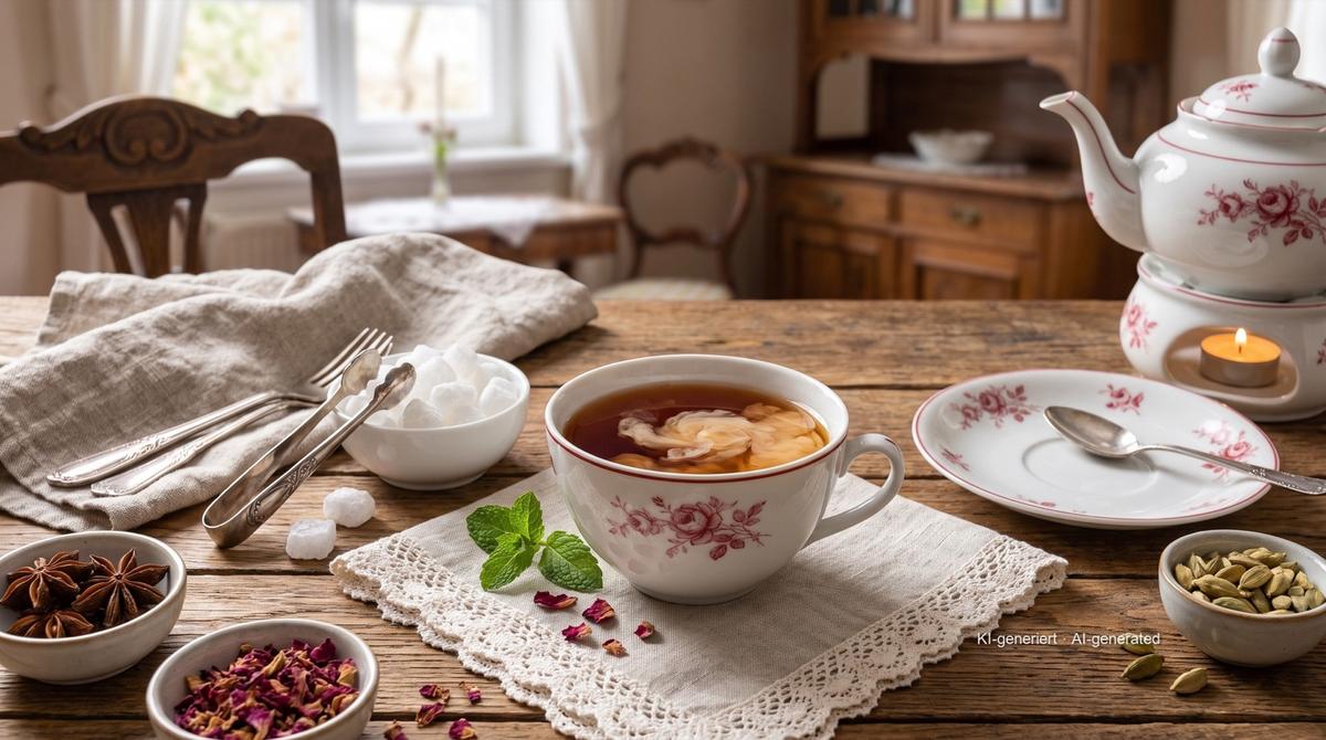 Ostfriesentee – Rezept und Bild mit KI erstellt, redaktionell geprüft
