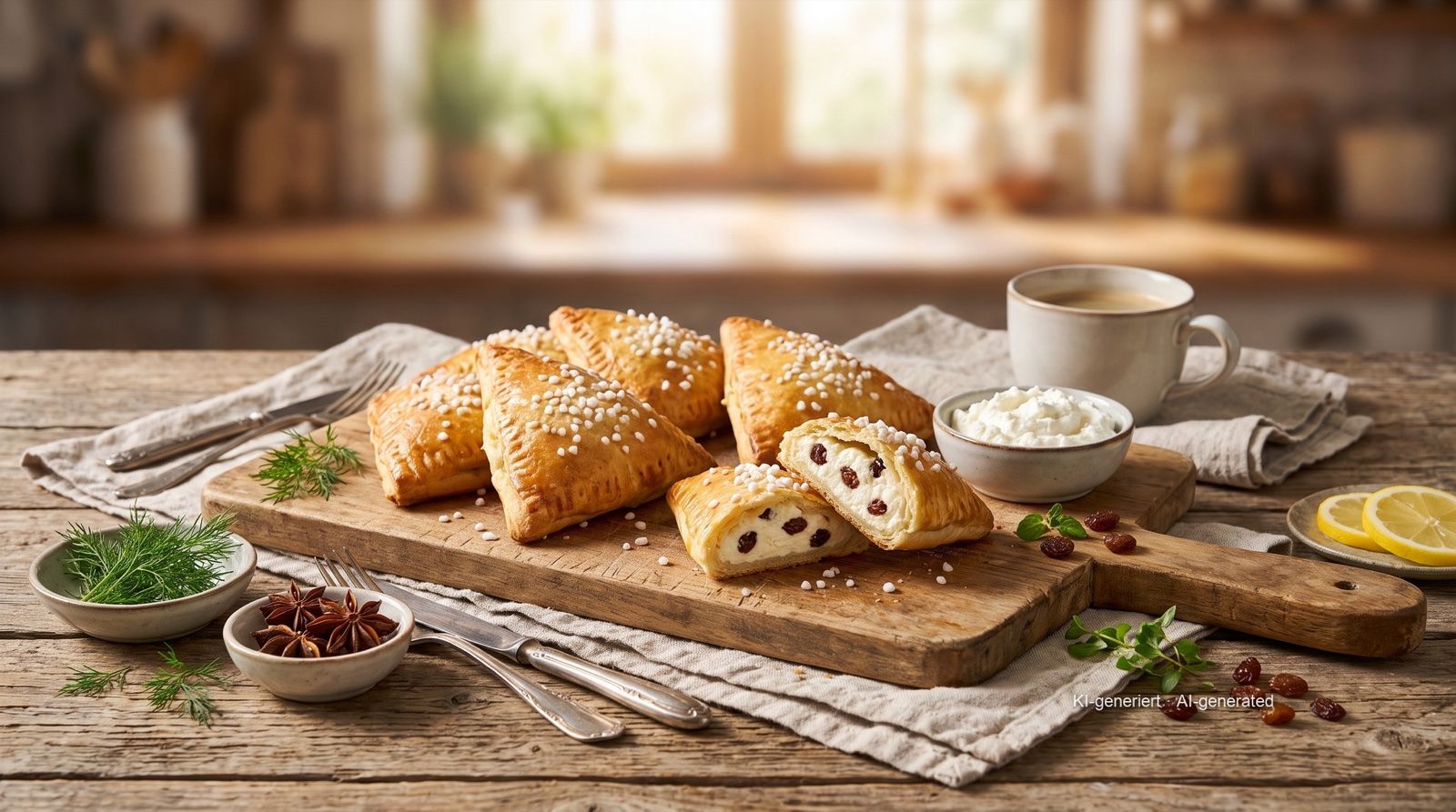 Tvarohové taštičky z horkovzdušné fritézy