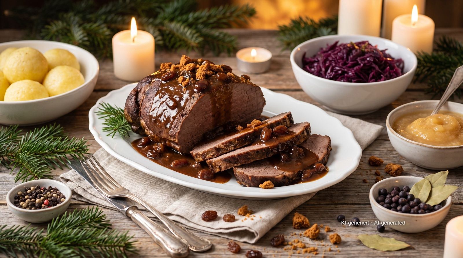 Rheinischer Sauerbraten (Rhineland marinated pot roast)