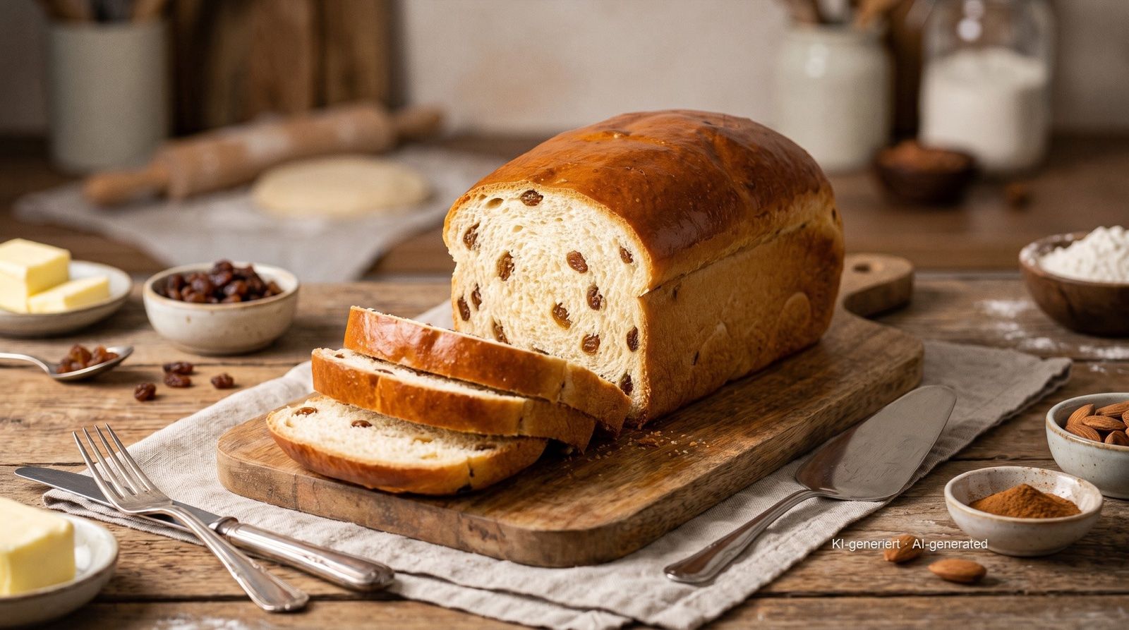 Rosinenstuten (sweet raisin loaf)