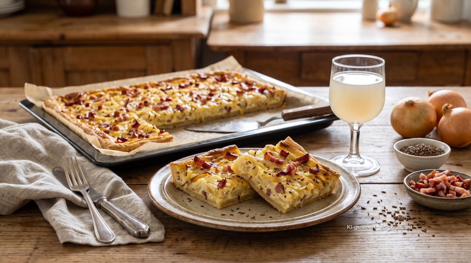 Zwiebelkuchen