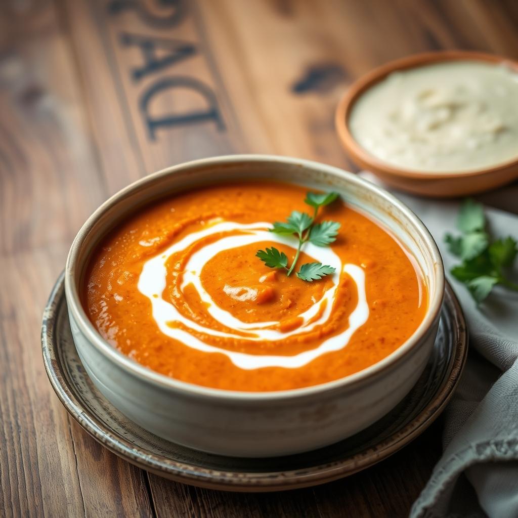 Creamy Tomato Lentil Soup