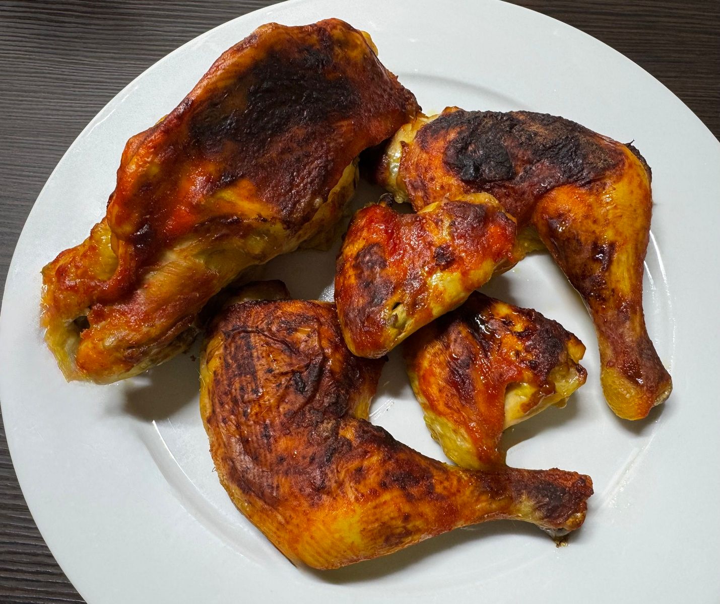 Hähnchenteile aus dem Backofen