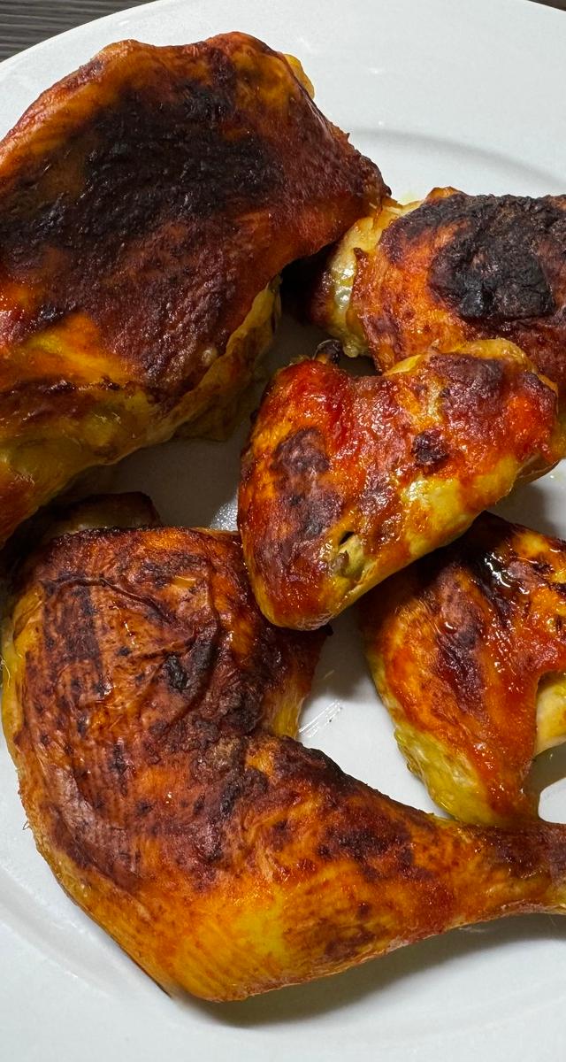 Hähnchenteile aus dem Backofen